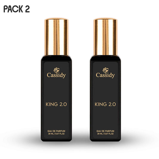 COSMIC CASSIDY King 2.0 perfume 20ml (Pack of 2)