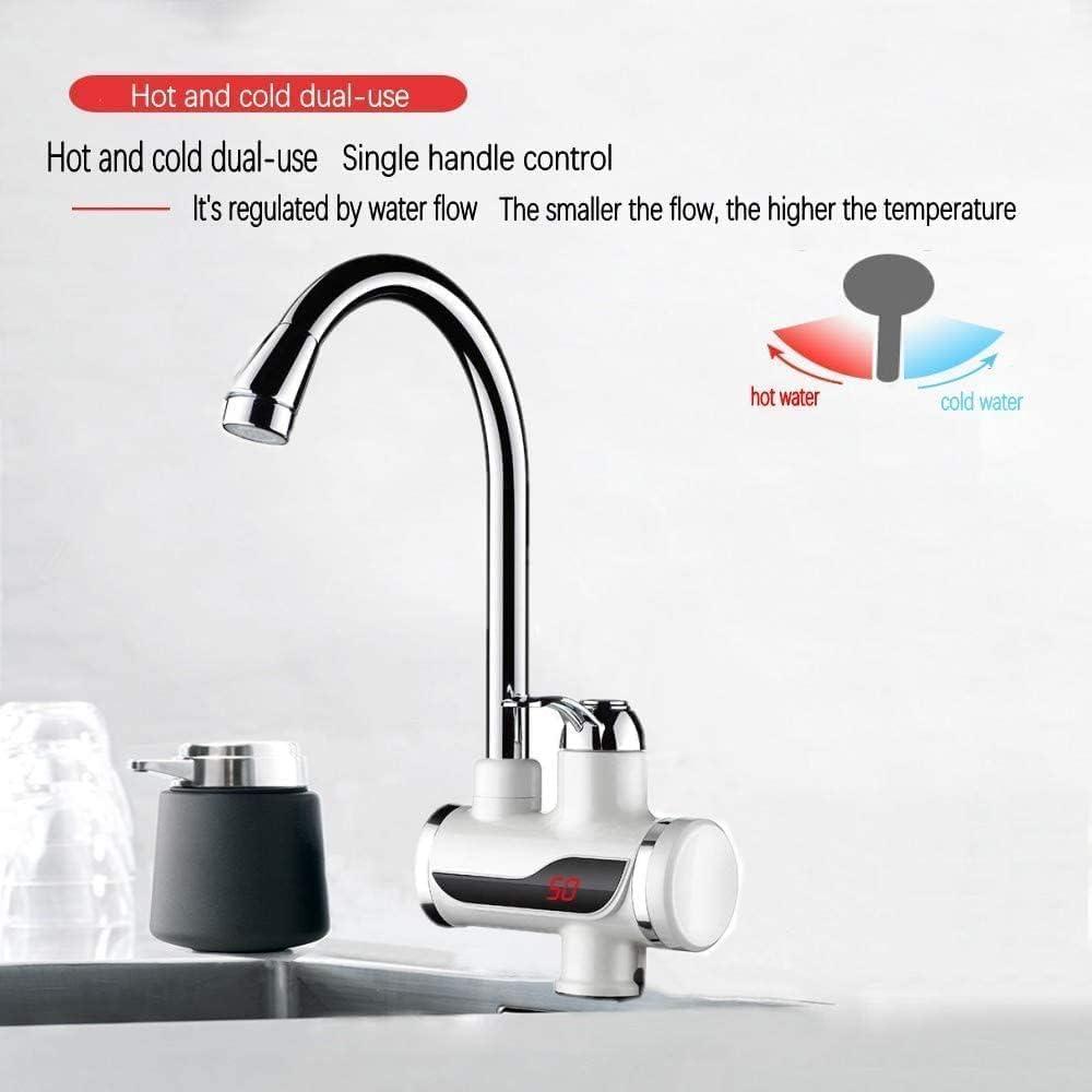 Cosmic Tankless Fast Water Heating Tap Instant Hot Kitchen Faucet | Electric