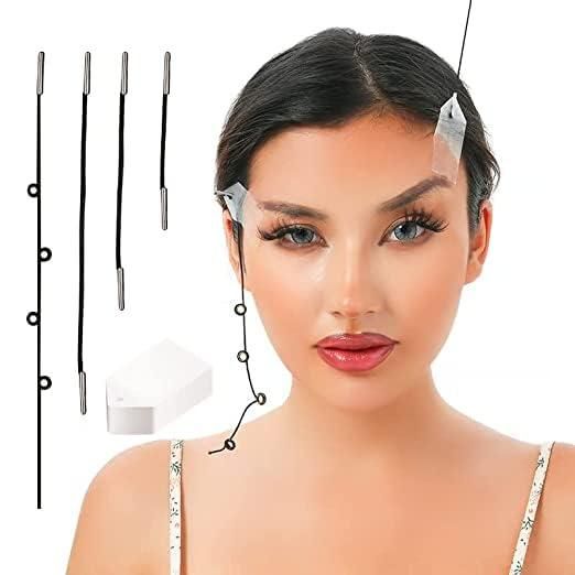 Cosmic Face Lifting Wrinkles Tape 40PCS,Instant Face Neck and Eye Lifting sticker With Lifting Ropes Elastic Waterproof