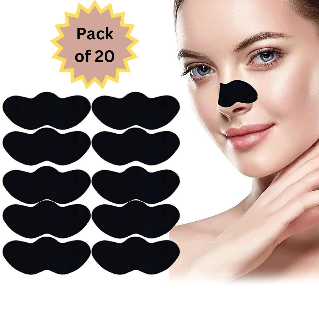 Cosmic Deep Cleansing Blackhead Remover Strips (Pack of 20)