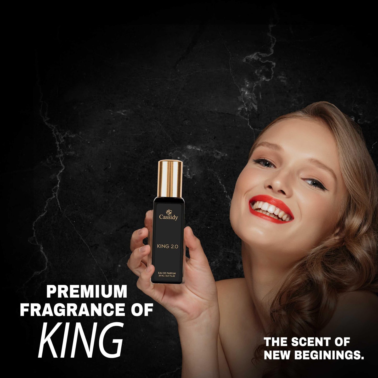 COSMIC CASSIDY King 2.0 perfume 20ml (Pack of 2)