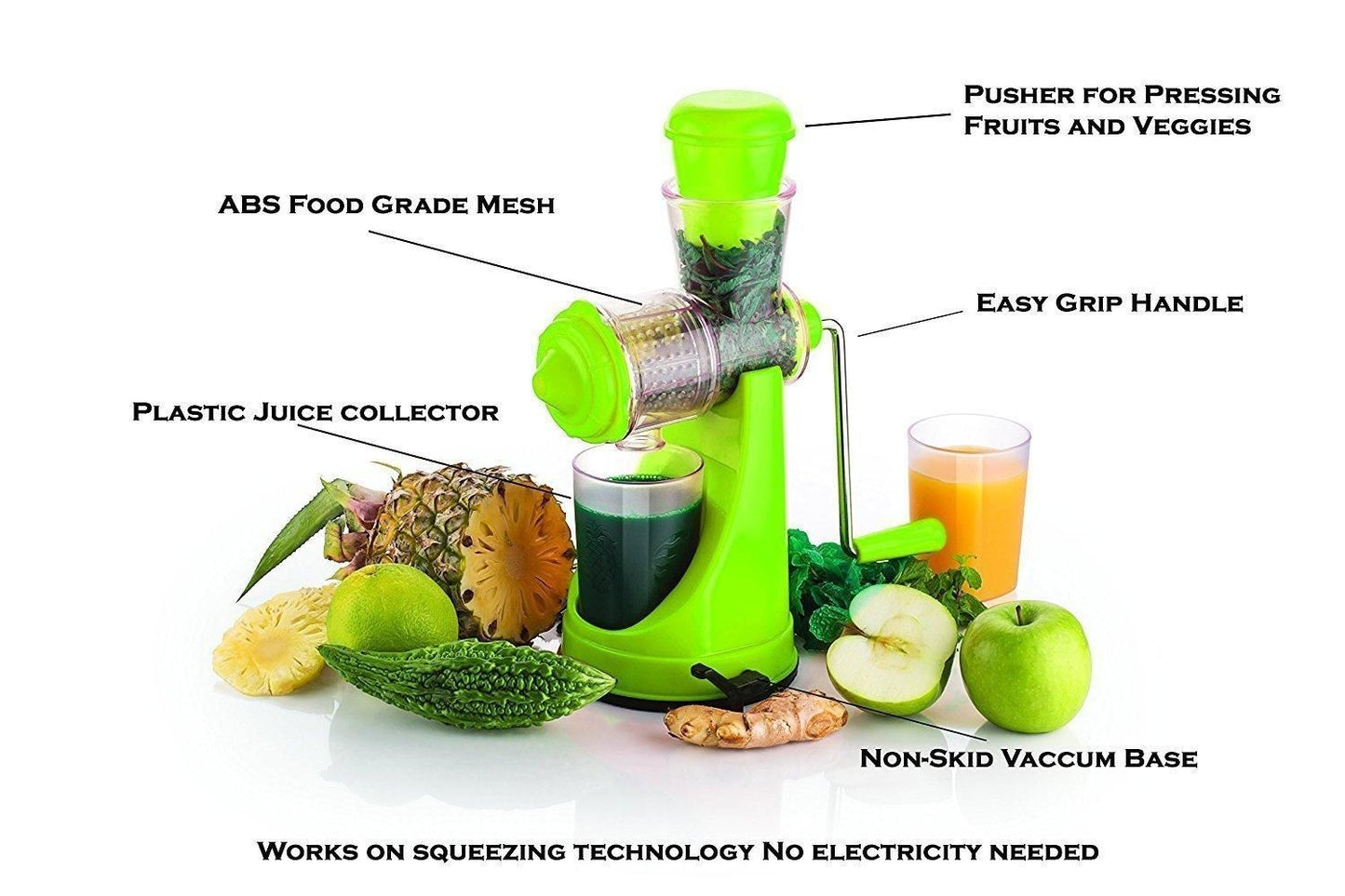 Hand Juicer for Fruits and Vegetables Juice Maker Machine