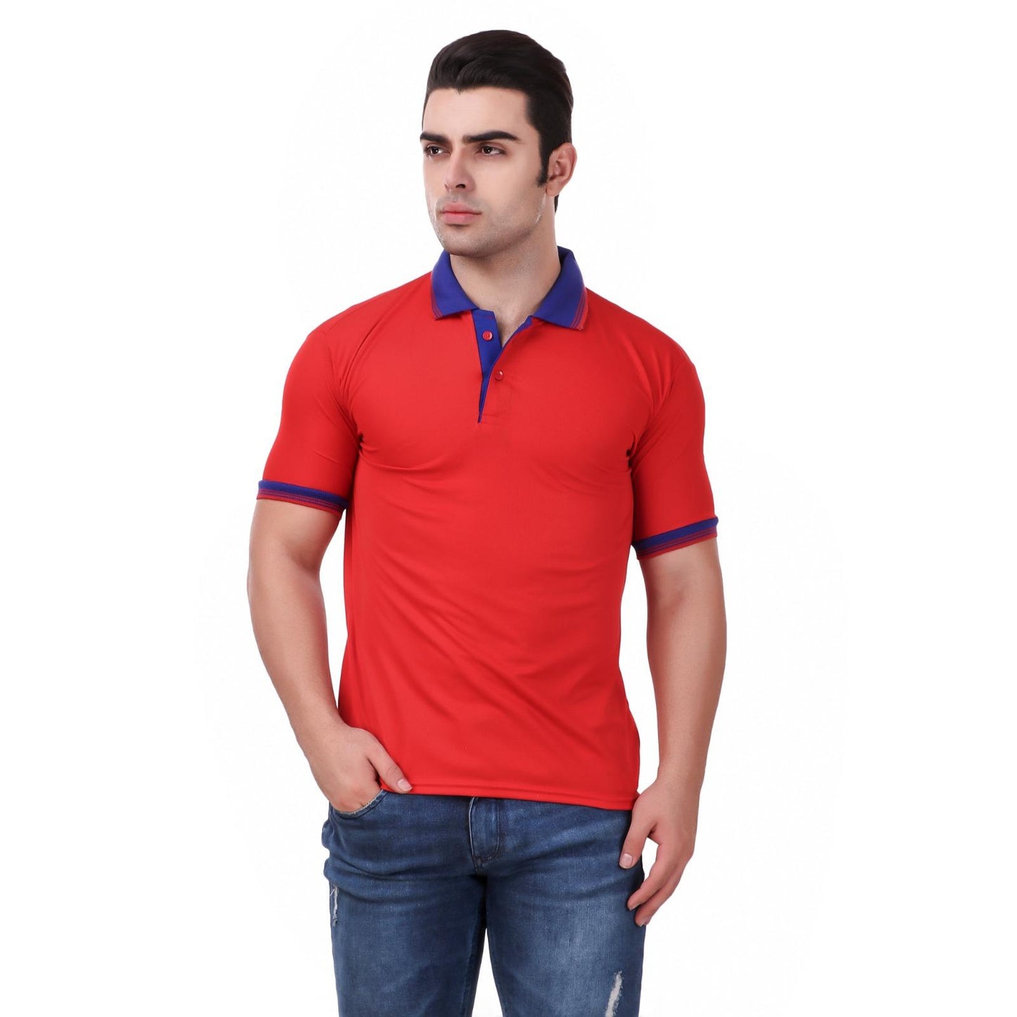 Cosmic Store Combo of 5 Men's Polo T-shirt