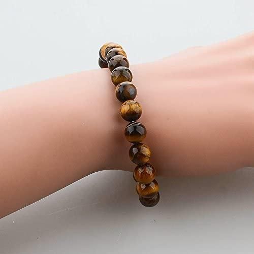 Cosmic Tiger Eye Yellow Crystal Healing Stone Bracelet