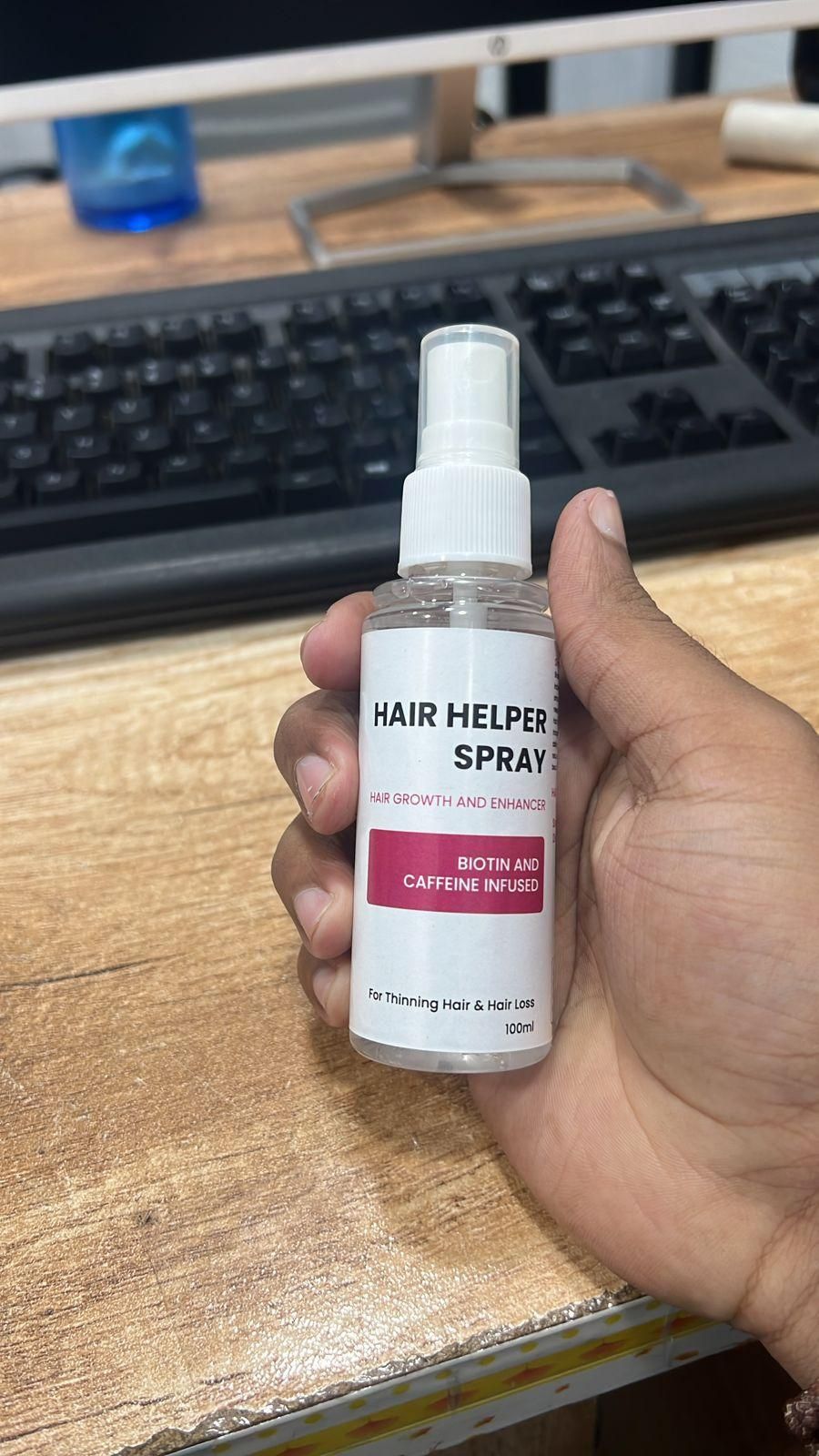 Hair Helper Spray For Hair Growth And Enhancer ? 100ml(Pack Of 2)