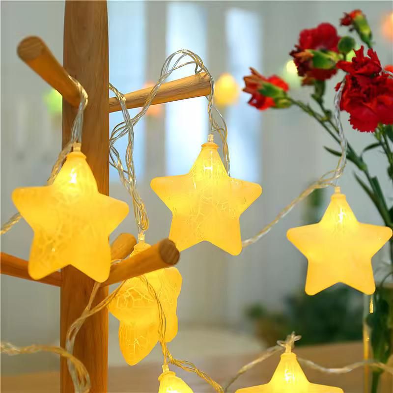 Big Star Shape Crystal LED Light