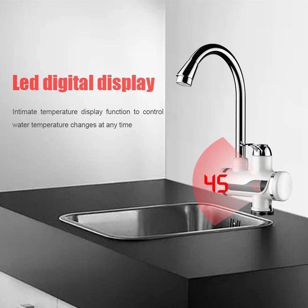 Cosmic Tankless Fast Water Heating Tap Instant Hot Kitchen Faucet | Electric