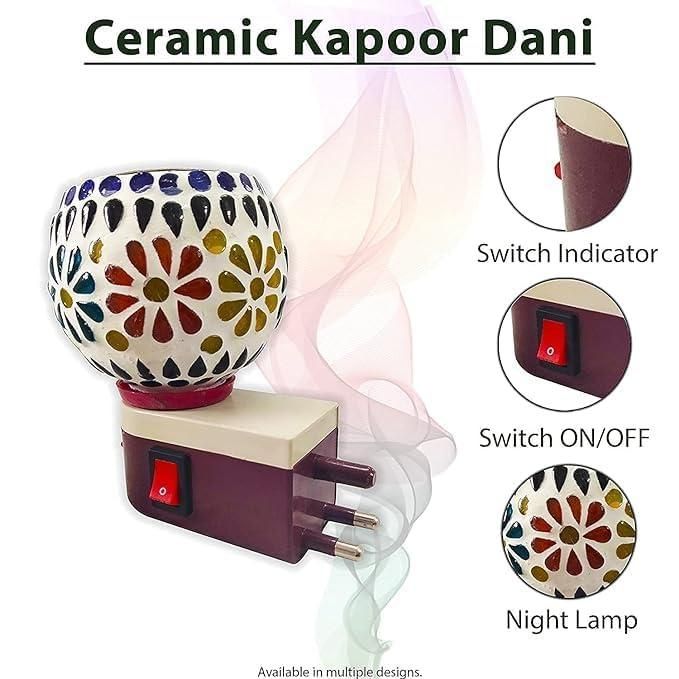 Cosmic Electric Camphor Diffuser/Kapoor Dani Stand